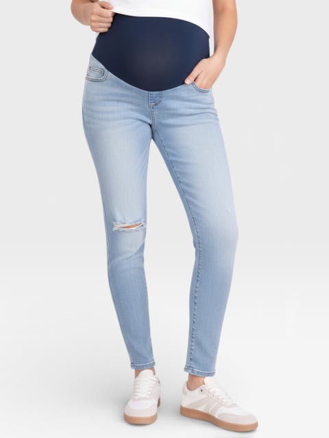 Secret Fit Ankle Length Skinny Jeans