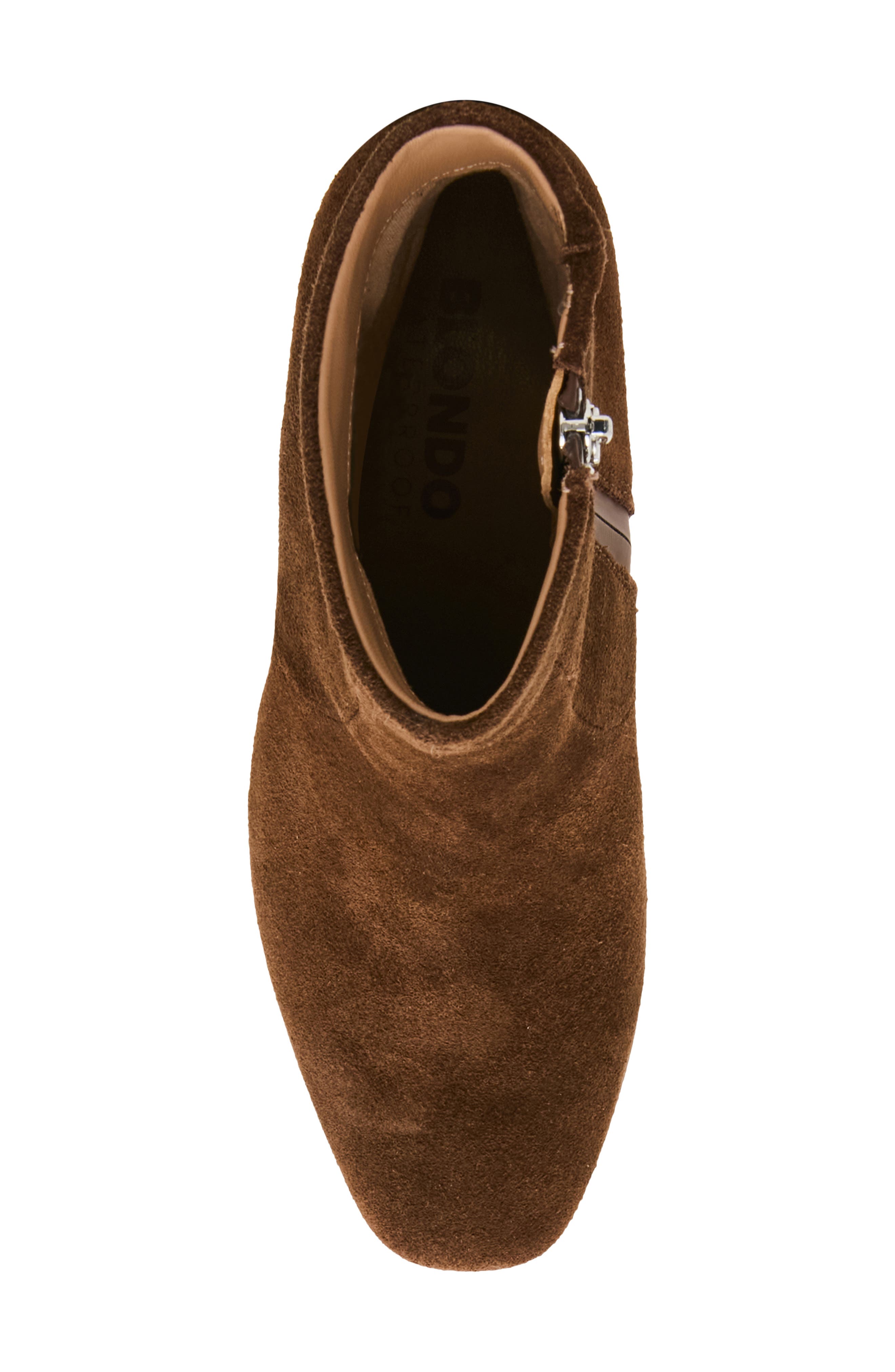 Shyna Waterproof Bootie, Alternate, color, CHOCOLATE SUEDE