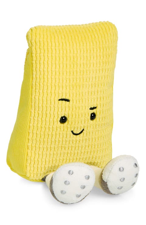 Amuseables Sports Warni Yellow Card Small Plushie