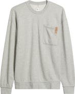 Lunya Reversible Cotton Blend Lounge Sweatshirt