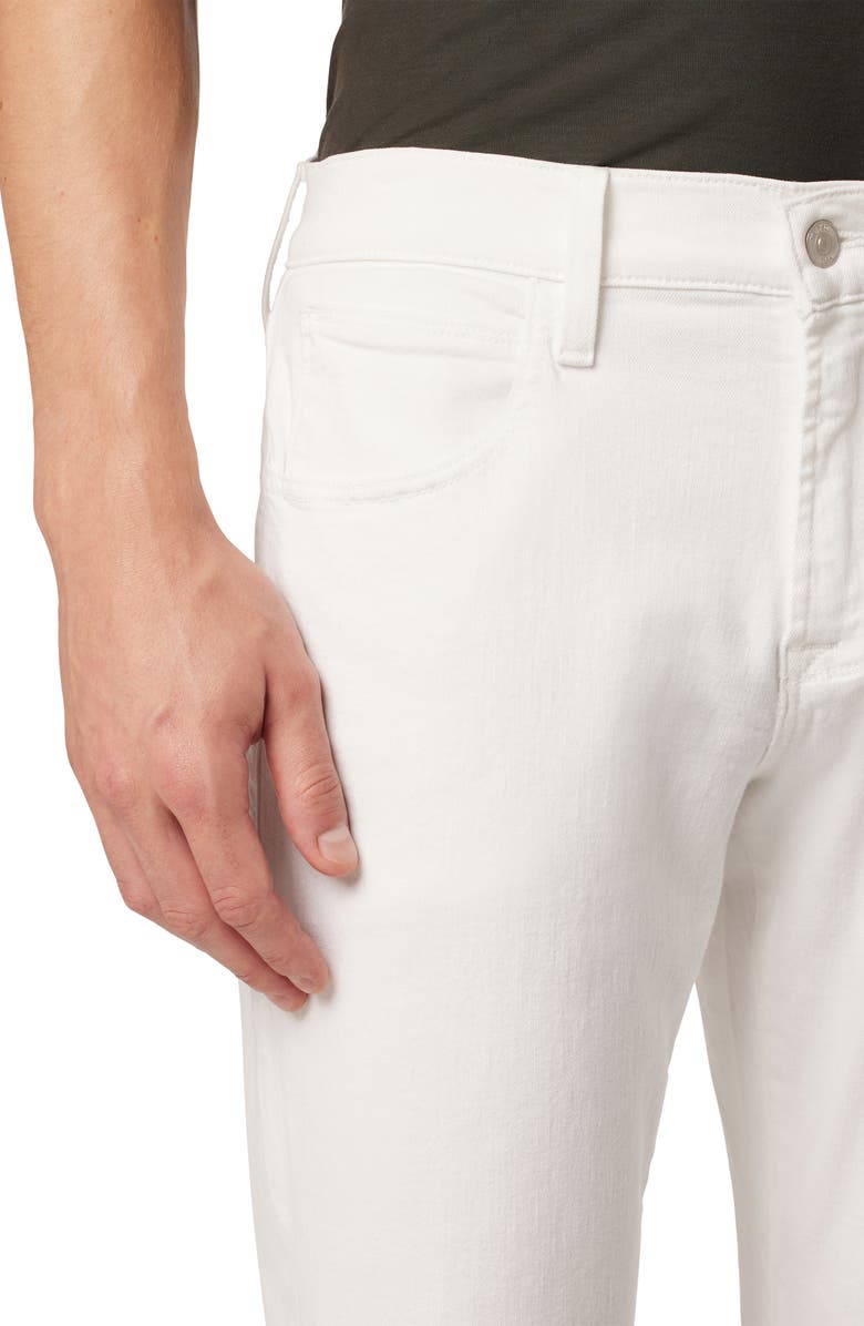 Hudson Jeans Blake Slim Straight Leg Jeans, Alternate, color, White