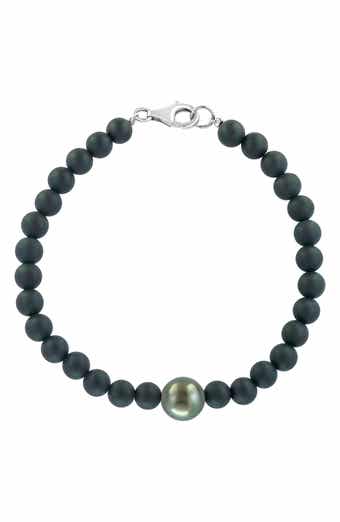 EFFY Onyx & Tahitian Pearl Bracelet