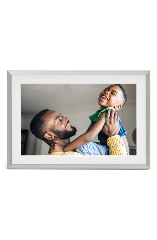 Aura Frames Carver Digital Photo Frame In Clay Mat