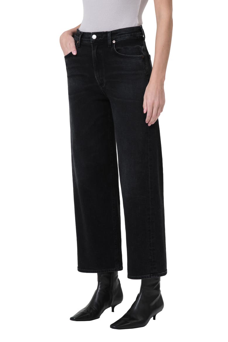 Ren High Waist Wide Leg Jeans, Main, color, HUSH