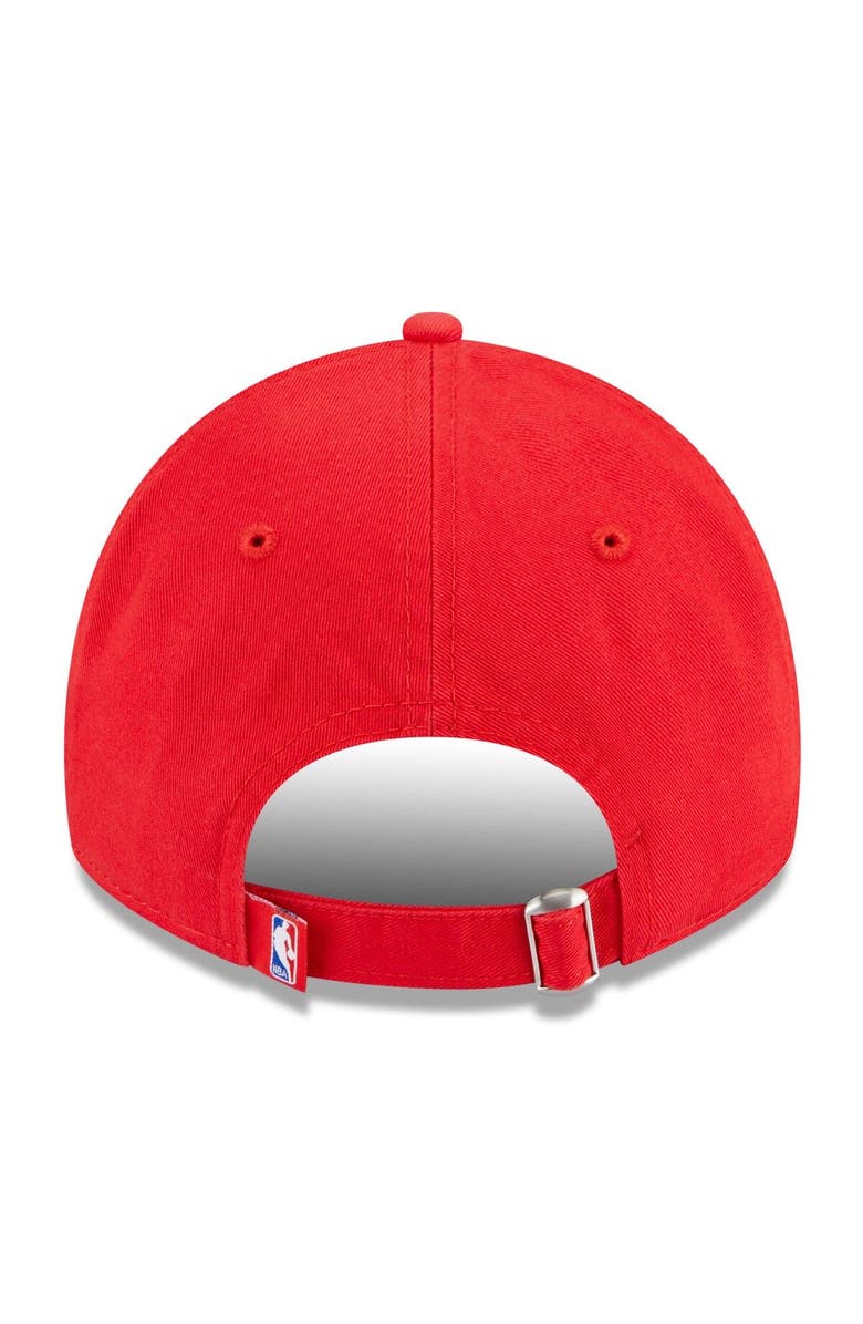New Era Men's New Era  Red Atlanta Hawks 2023 NBA Draft 9TWENTY Adjustable Hat, Alternate, color, 