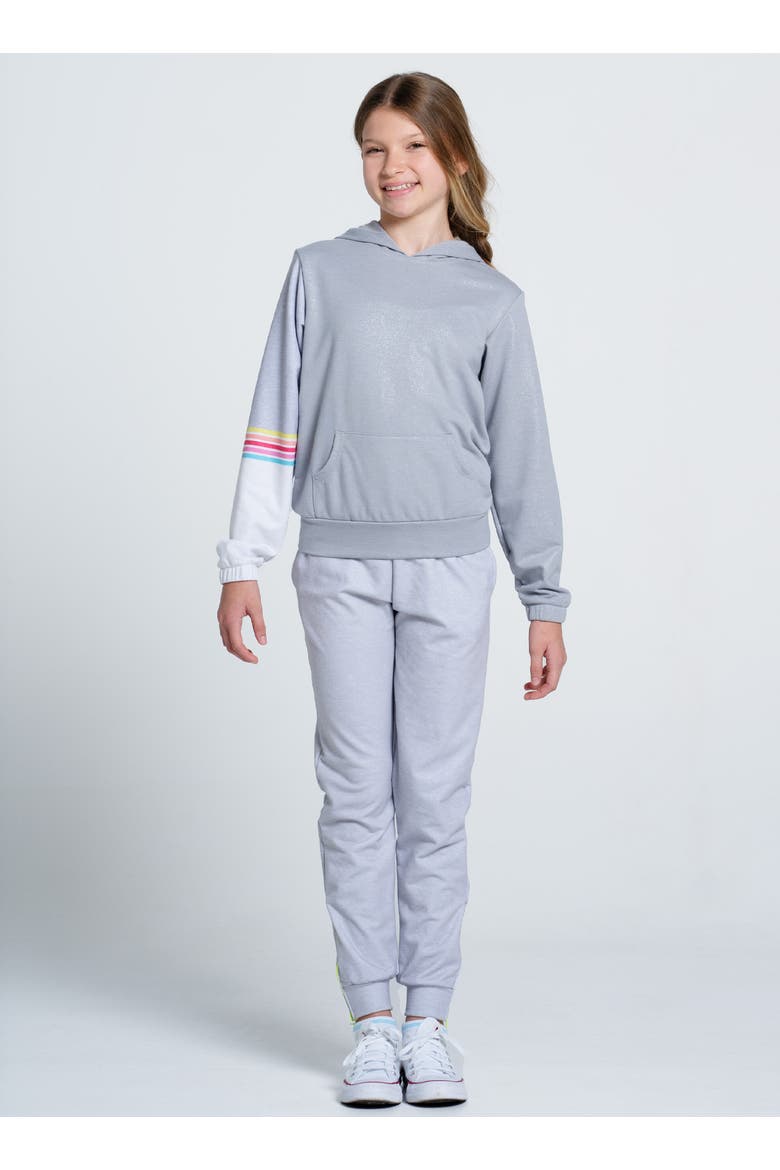 Girls Jogger, Alternate, color, Heather Grey