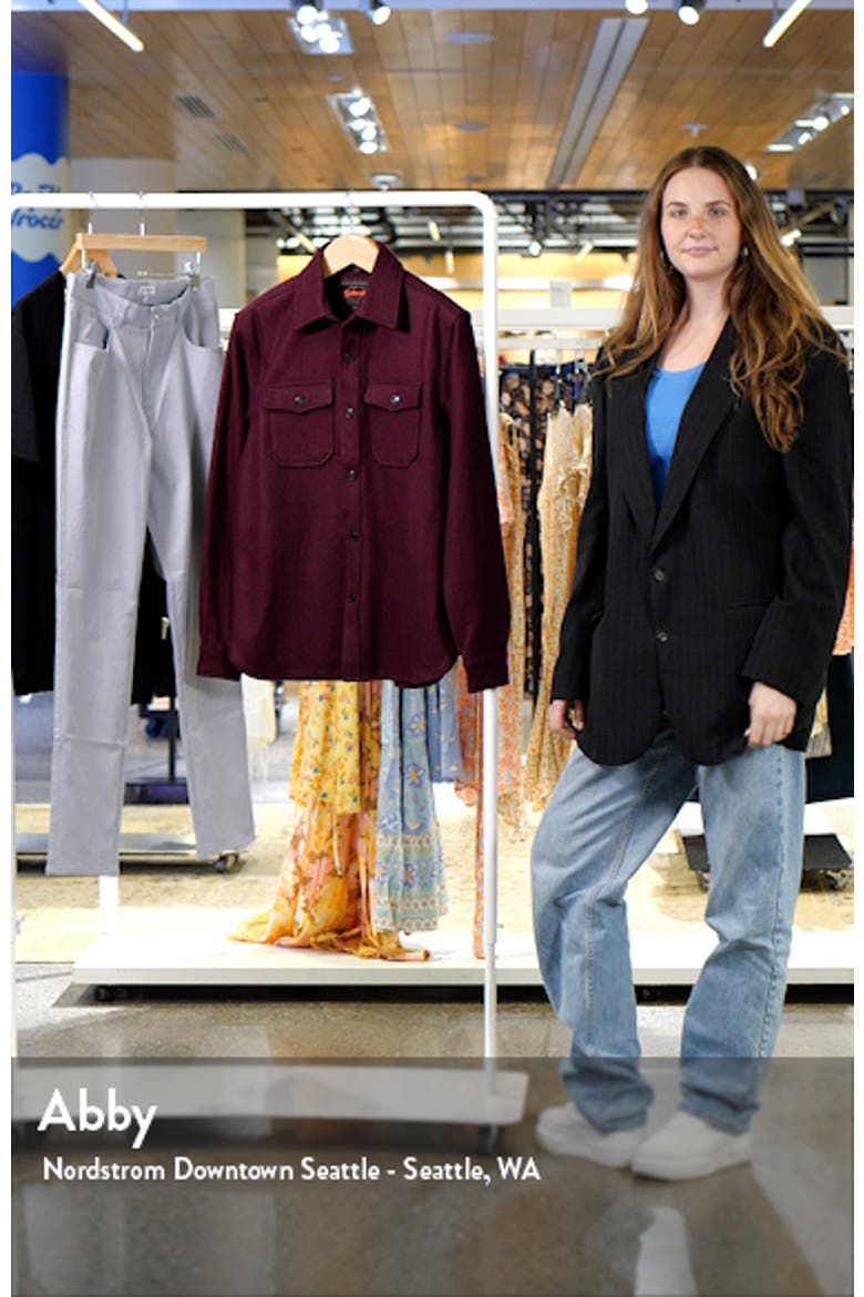 CPO Wool Blend Work Shirt video