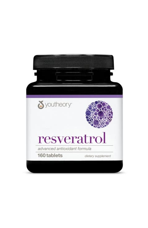 Resveratrol Advanced Antioxidant Super Fruit Supplement Tablets 160 Tablets