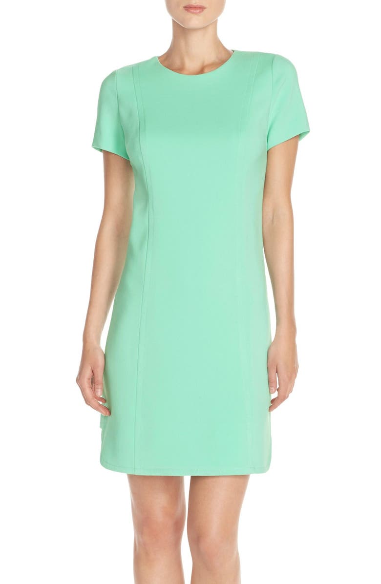 Vince Camuto Seamed Shift Dress, Main, color,