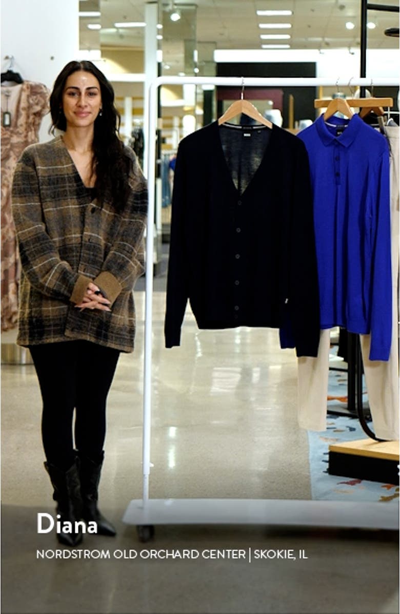 Mardon Virgin Wool Cardigan, sales video thumbnail