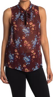 PAIGE Myra Sleeveless Floral Print Top