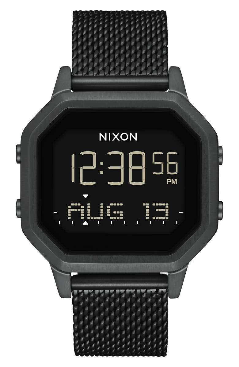 Nixon Siren Digital Bracelet Watch, 36mm, Main, color,