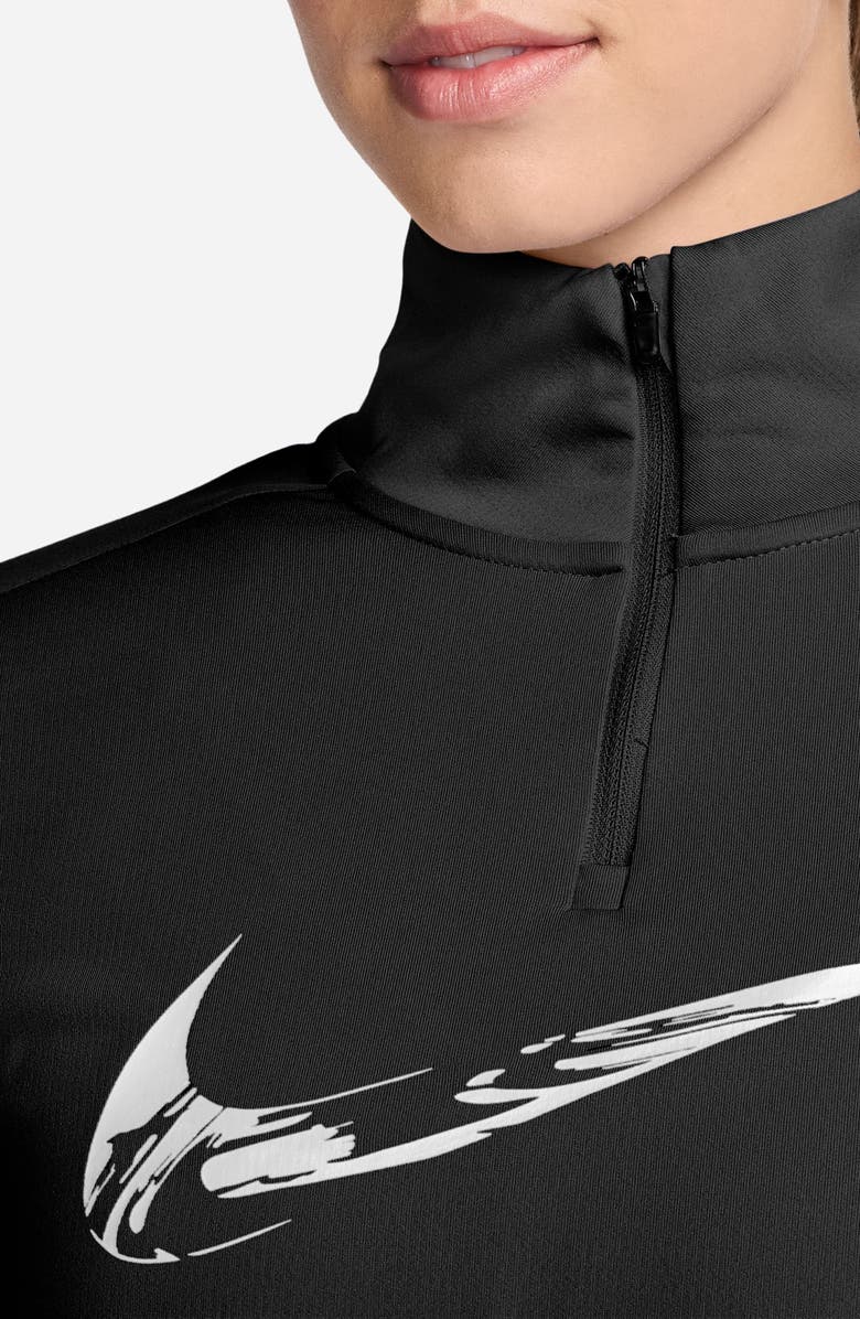 Nike Swish Half-Zip Jacket, Alternate, color, 