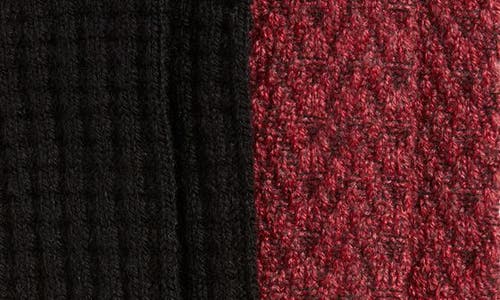 Hue Assorted 2-pack Textured Crew Socks In Multi