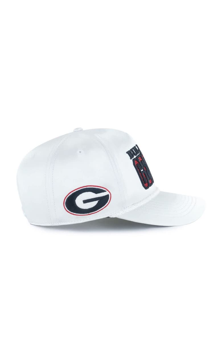 '47 Women's '47 White Georgia Bulldogs Outspoken Hitch Adjustable Hat, Alternate, color, White