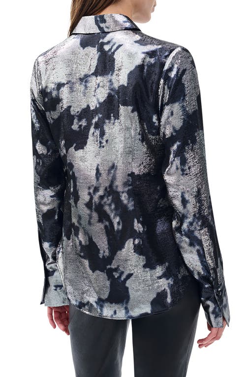Rag & Bone Yvette Slim Fit Button-up Shirt In Blue