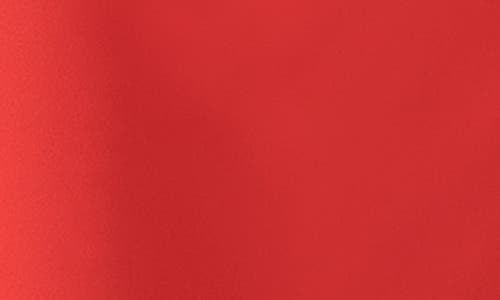 Steve Madden Mo Funnel Neck Matte Jersey Dress In Red