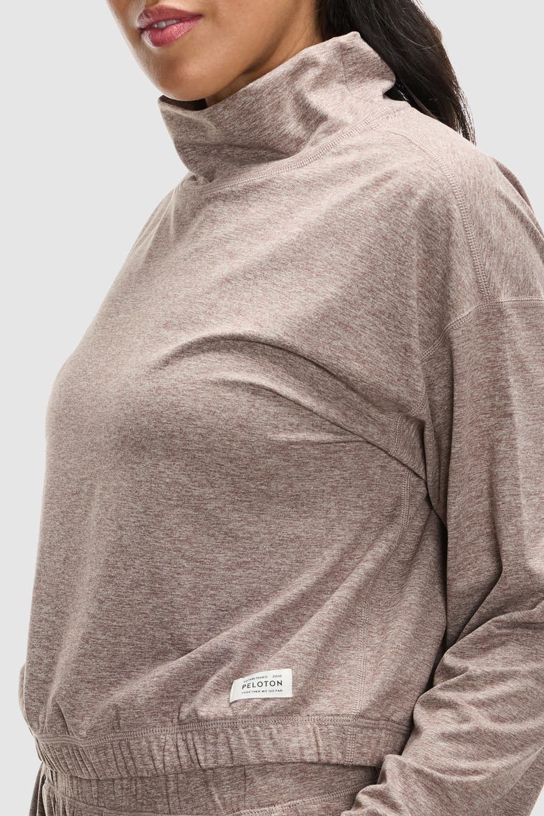 Dreamblend Funnel Neck, Alternate, color, Taupe Grey