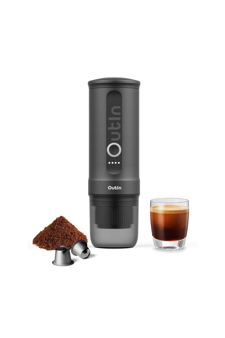 Nano Portable Electric Espresso Machine, Alternate, color, Space Grey