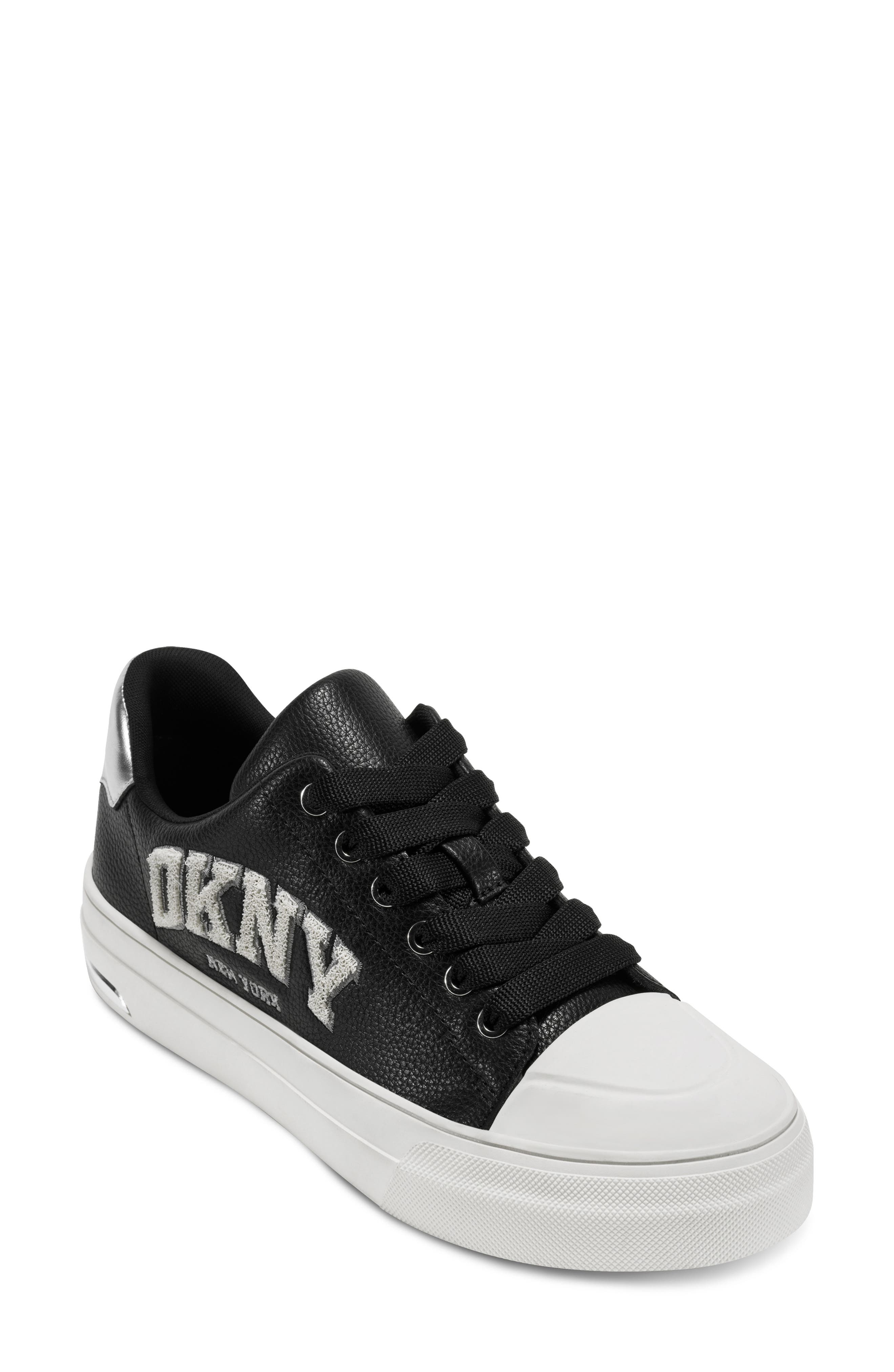 DKNY York Platform Sneaker, Main, color, Black