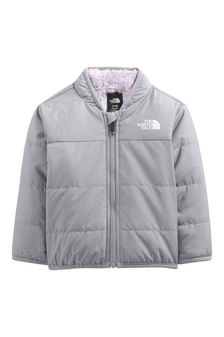 Mossbud Reversible Water Repellent Jacket, Main, color, MELD GREY