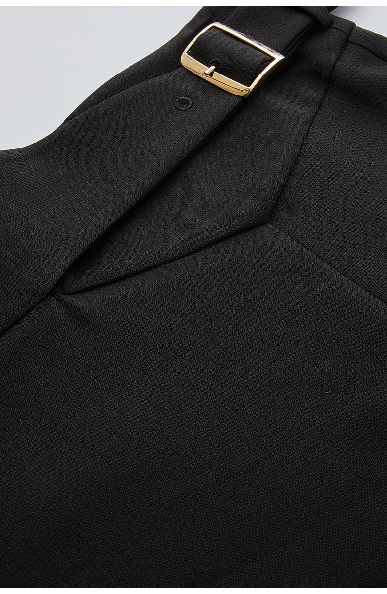 Exquise Flared Midi Skirt, Alternate, color, Black