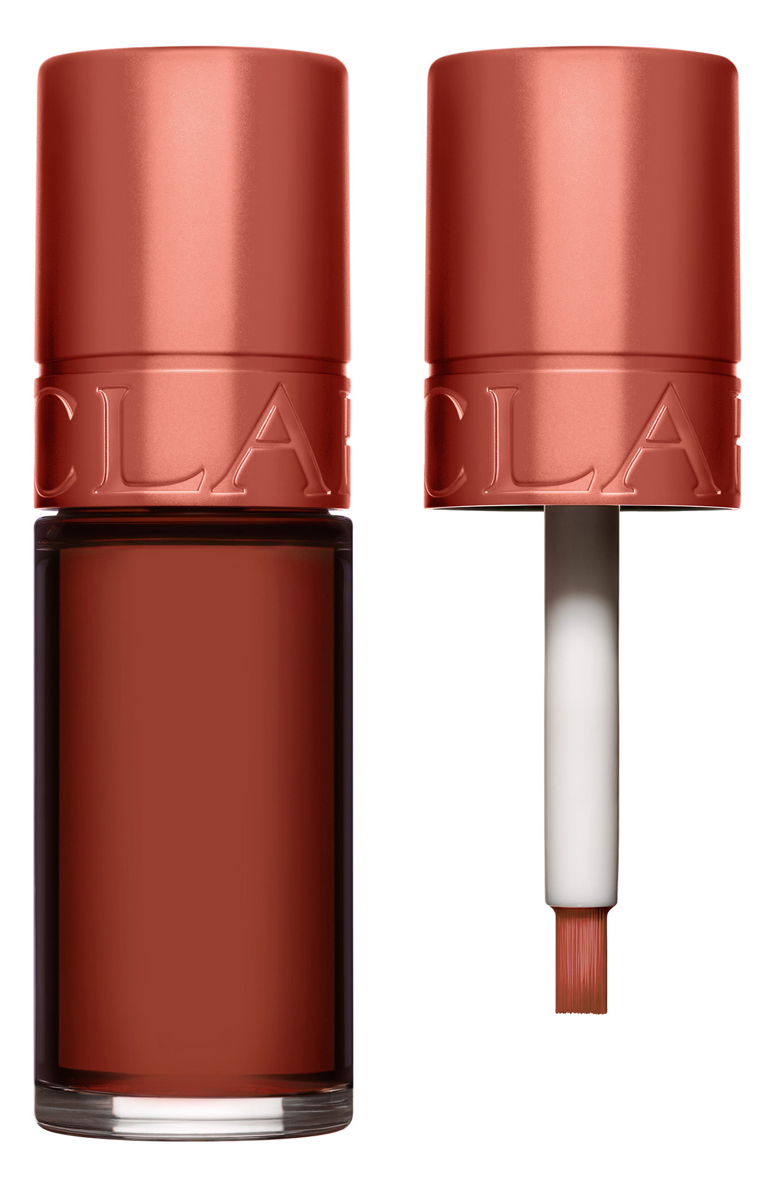 Clarins Hydrating Water Lip Stain Kiss-Proof & Matte Finish in Nude Water at Nordstrom