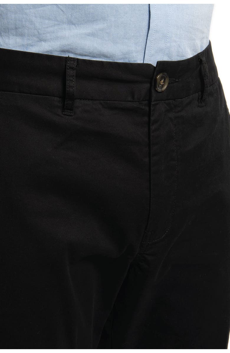 Peter Manning Lightweight Stretch Chinos Standard Fit, Alternate, color, Black
