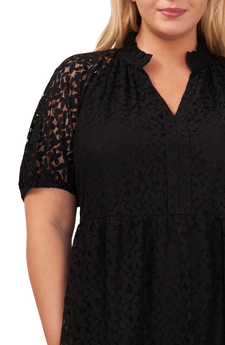 CeCe Lace Tiered Babydoll Dress, Alternate, color,