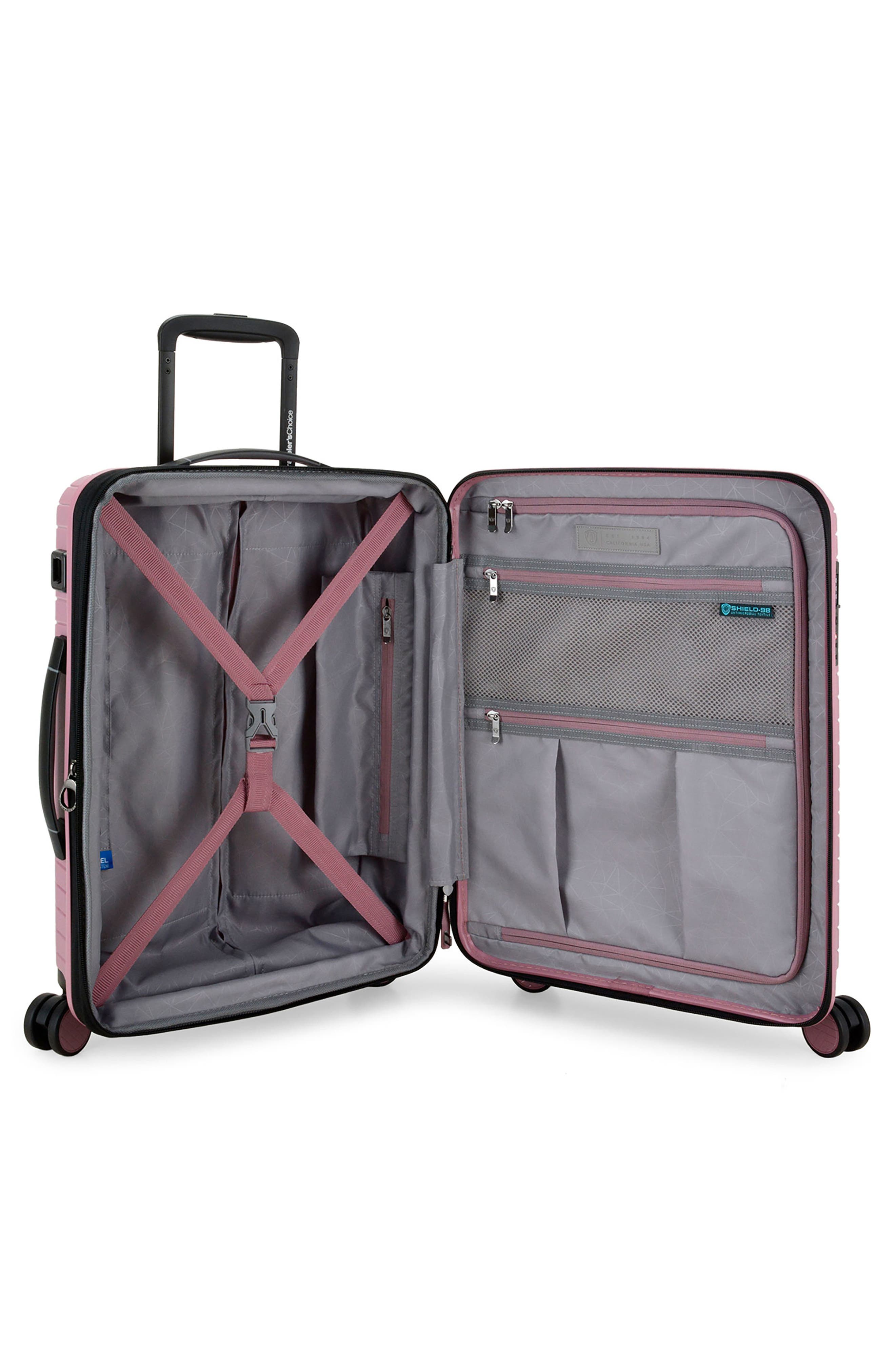 TRAVELERS CHOICE Vale 22" Hardshell Spinner Suitcase, Alternate, color, 