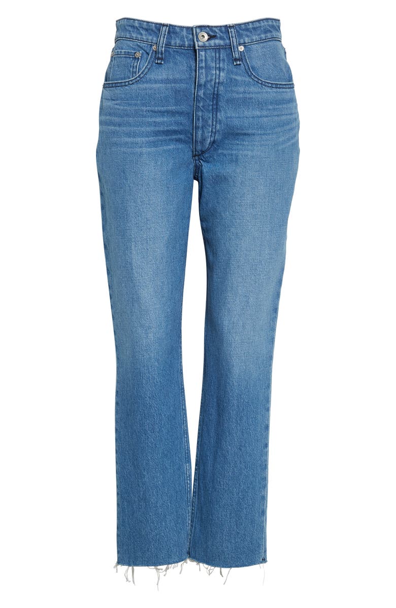 rag & bone Nina High Waist Ankle Cigarette Jeans, Alternate, color,