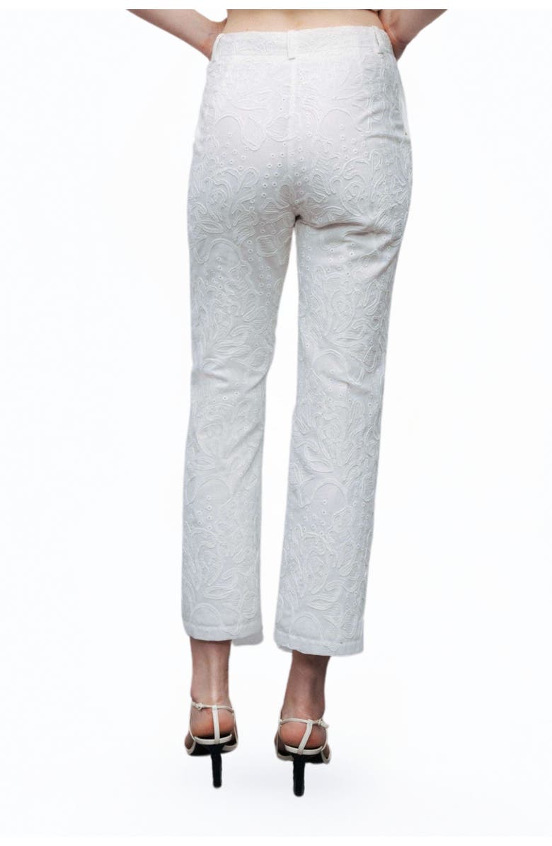Nocturne Embroidered Bootcut Pants, Alternate, color, 