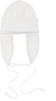 Missoni Metallic Zigzag Wool Blend Trapper Beanie