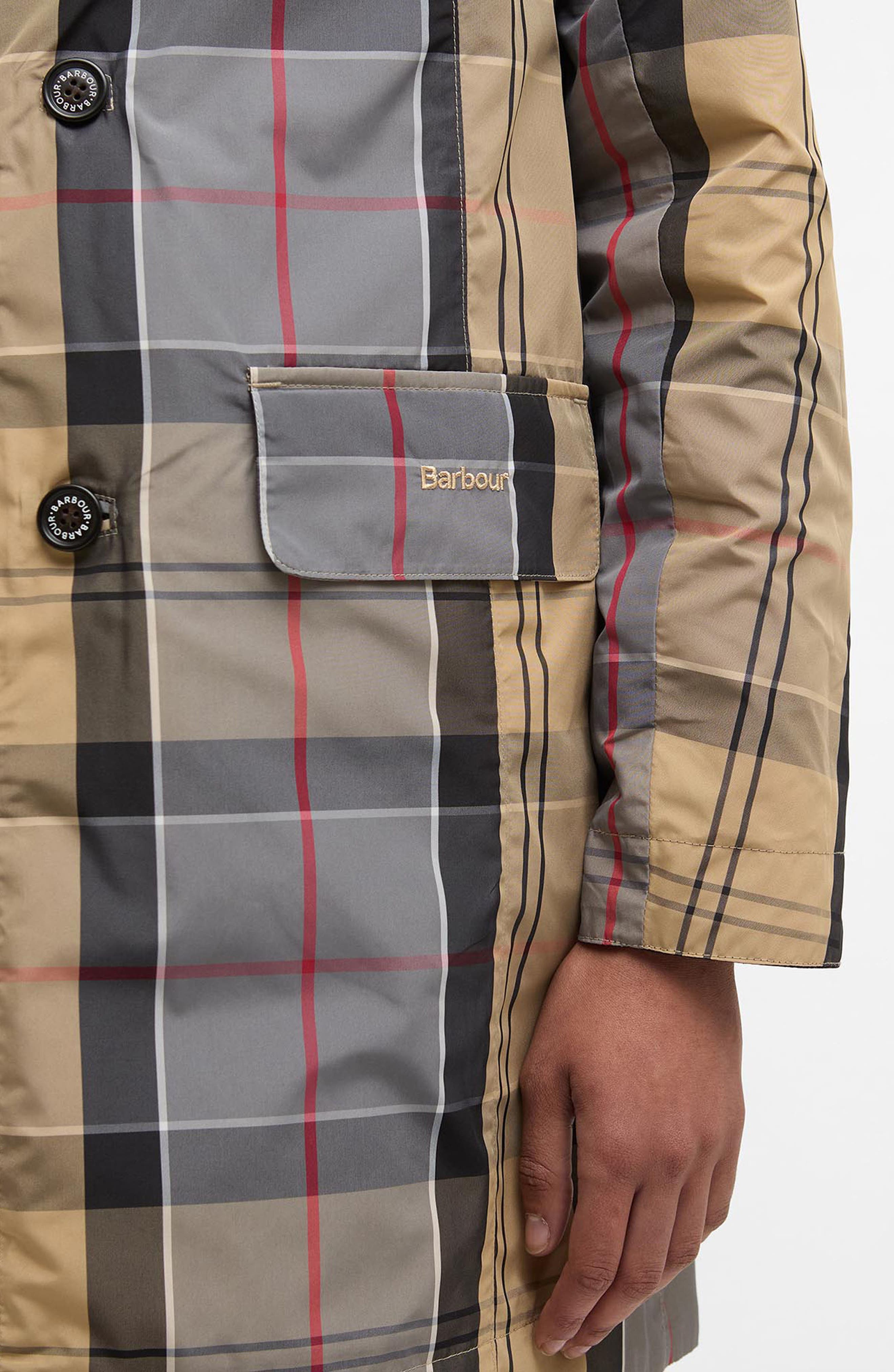 Barbour Babbity Reversible Raincoat — фото 8