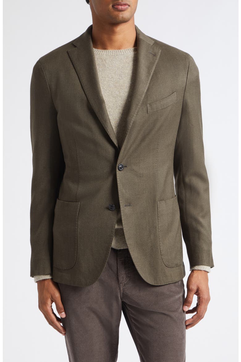 Soft Touch Wool Sport Coat, Main, color, DOVE GREY