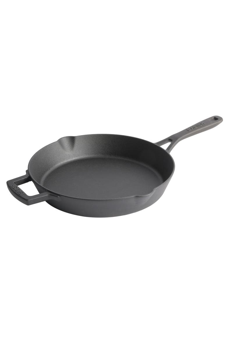 Cast Iron Preseasoned Skillet, 10 Inch, Main, color, Black
