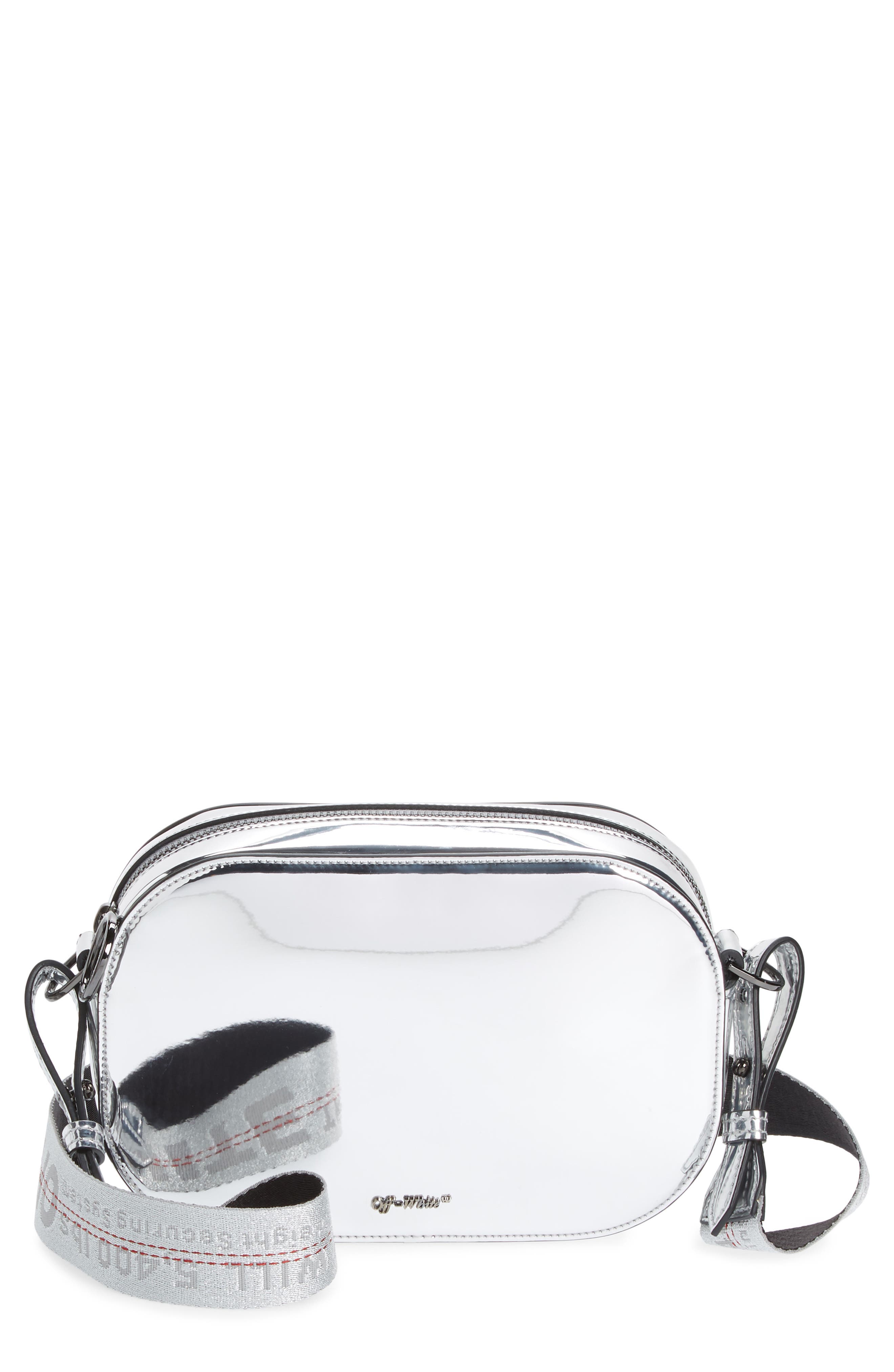 Off-White Mirror Camera Bag, Main, color, 