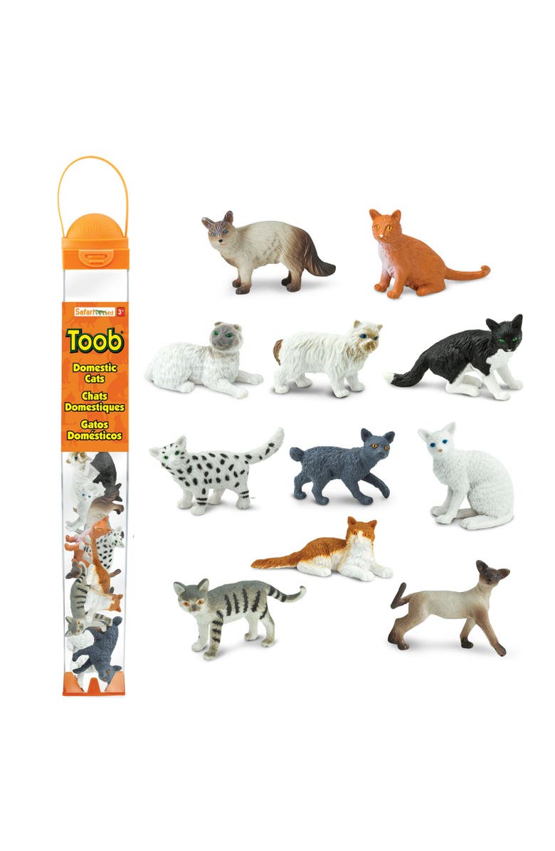Safari Ltd. Domestic Cats Toy, Main, color, NO COLOR