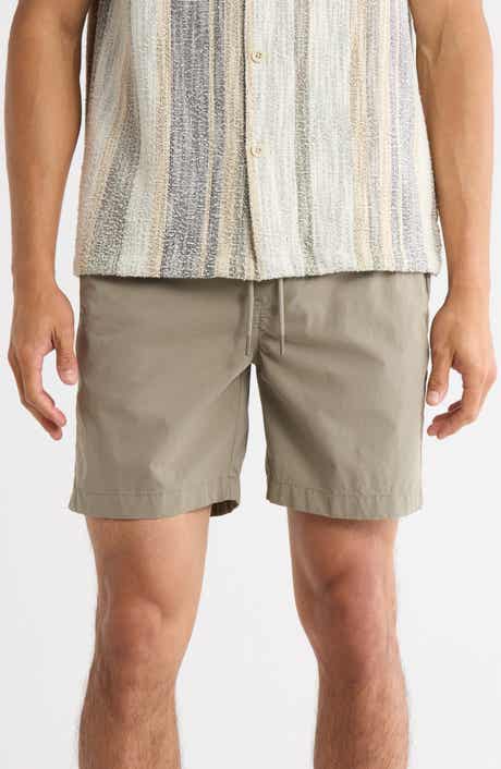 DENIM AND FLOWER Stretch Cotton Pull-On Shorts