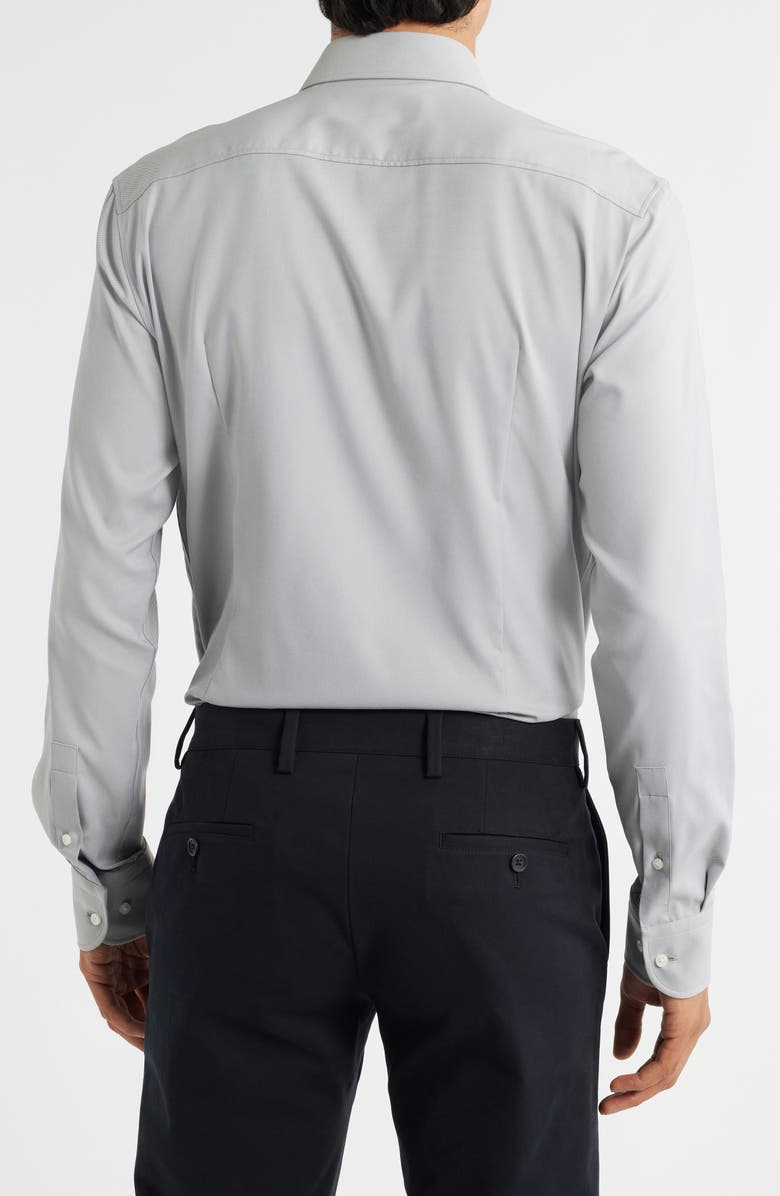 BOSS Roan Kent Slim Fit Button-Up Shirt, Alternate, color, Medium Green