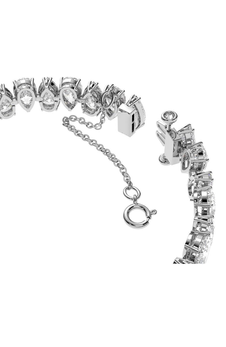 Swarovski Matrix Crystal Bracelet, Alternate, color, White