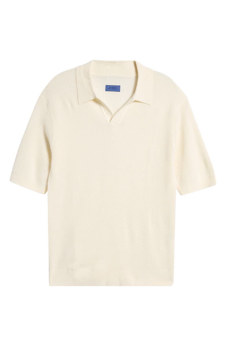Saturdays NYC Alex Merino Wool Blend Johnny Collar Polo Sweater, Alternate, color,