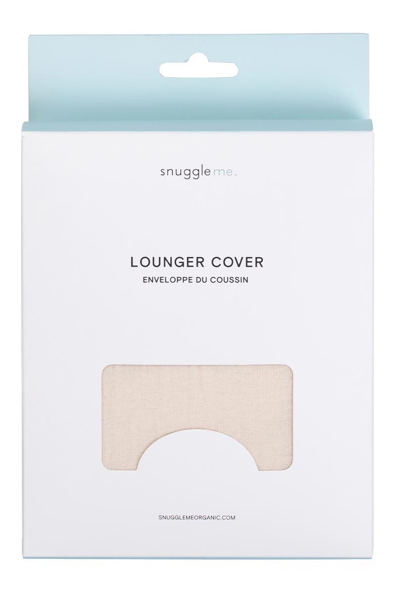 Lounger Curve Muslin Cover, Alternate, color, NATURAL