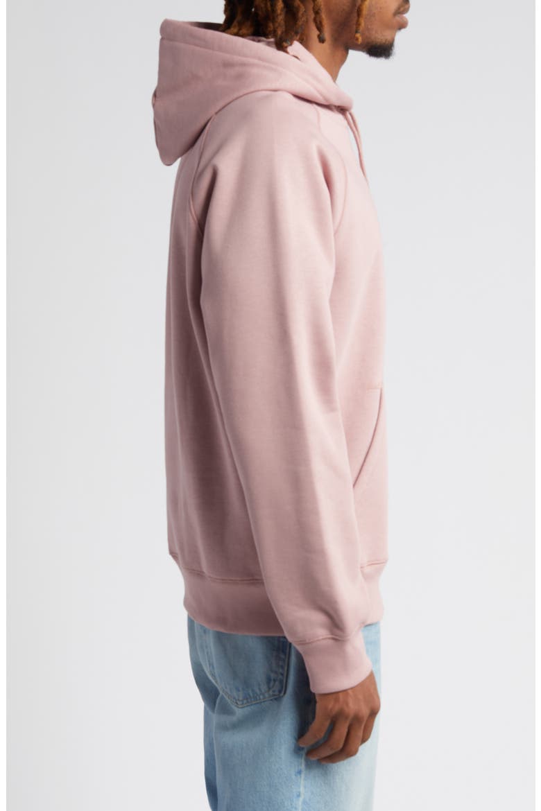 Chase Fleece Hoodie, Alternate, color, GLASSY PINK / GOLD