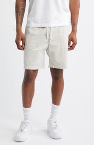 Service Works Organic Cotton Poplin Drawstring Chef Shorts
