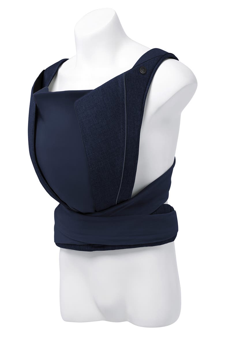 Yema Denim Trim Baby Carrier, Alternate, color, MIDNIGHT BLUE