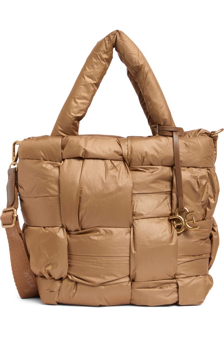 Sam Edelman Elcie Woven Large Tote Bag, Main, color,