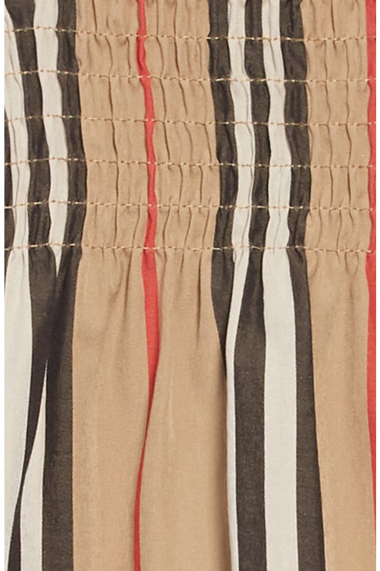 Junia Stripe Dress, Alternate, color, BEIGE