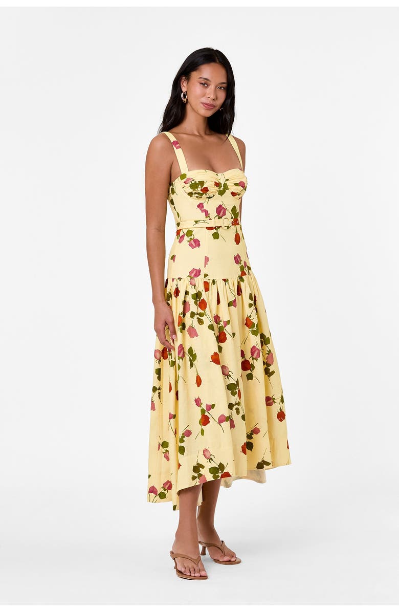 NICHOLAS Drenica Dress, Alternate, color, Fallen Roses