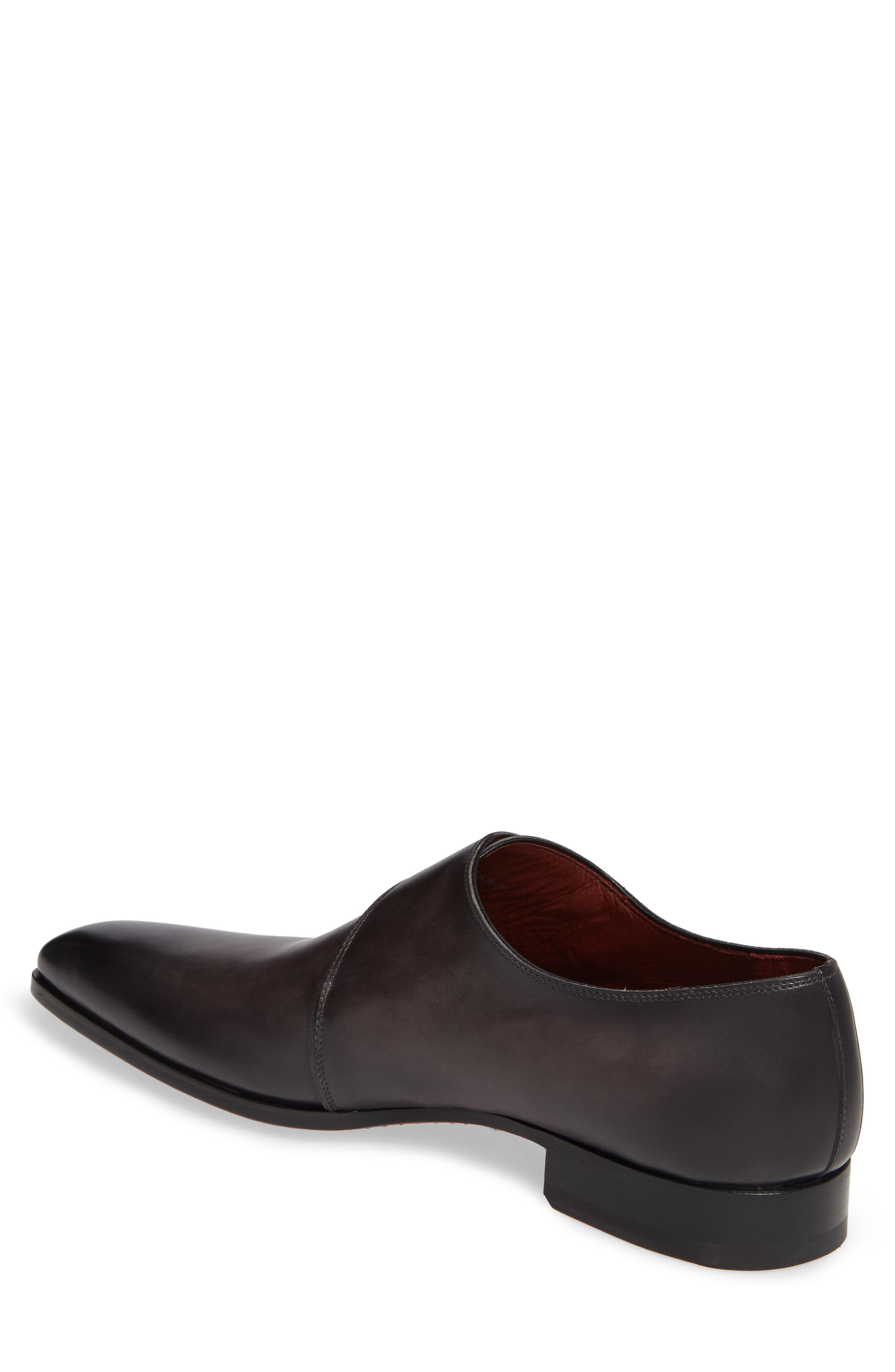 Magnanni Carrera Monk Strap Shoe, Alternate, color, 
